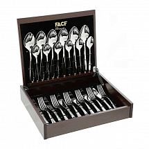 Набор столовых приборов на 6/24пред."JULIA" голд/плат