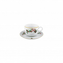 Набор для чая 230мл на 6перс.12пред."Christmas Holly"