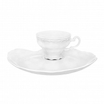 Набор для чая Weimar Porzellan на 1 персону, 2 предмета "Недекорированный", 210 мл