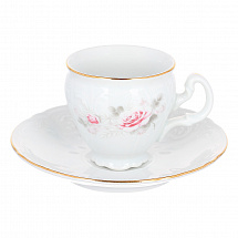 Набор для кофе 90мл на 6перс.12пред."Роза серая 5396011" Bernadotte