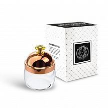 Банка под сыпучие продукты 500 мл. "КМ" с медной крышкой