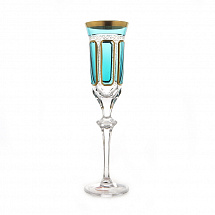 Набор фужеров 225мл.6шт."Антик Бирюза"