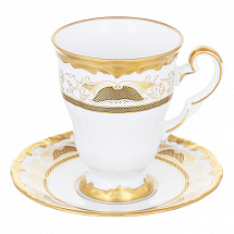 Набор для капучино 260мл на 1перс.2пред."Симфония золотая"