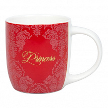 Кружка 230мл."Royal Family Princess" красная