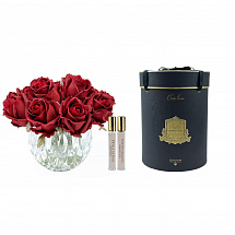 Ароматизированный букет 19,5см."Luxury Round 13 Rose" карминно-красный Cote Noire