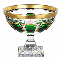 Ваза для конфет н/н 21см."Антик Зеленый"