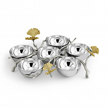 Менажница Michael Aram "Butterfly Ginkgo", 5 секций, 25х25 см