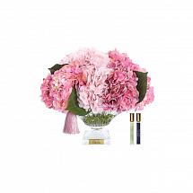 Ароматизированный букет 70см."Hydrangeas" розовый