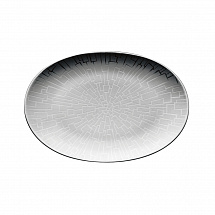 Блюдо овальное 18см."TAC" платина Rosenthal