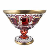 Ваза для фруктов н/н 31см."Антик Рубин"