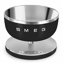 Кухонные весы "Smeg", черные, матовые, 1,8 л
