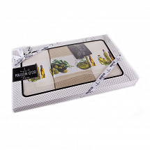 Набор салфеток 45х70см.3шт."OLIVE SET2" крем/бежевый