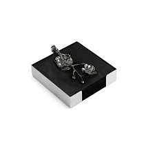 Подставка для салфеток 13x13х5см."Black Orchid"