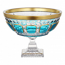 Ваза для фруктов н/н 26см."Антик Бирюза"