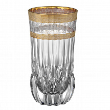 Набор стаканов 400мл.6шт."Адажио Италия Узоры" золотой