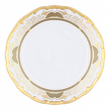 Набор тарелок 19см.6шт."Симфония золотая"