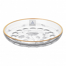 Ваза для конфет 17см."Mona Gold"