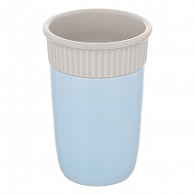 Набор стаканов 300мл.6шт."Double wall" голубой