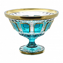 Ваза для фруктов н/н 31см."Антик Бирюза"