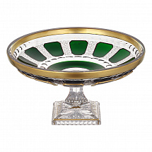 Ваза для фруктов н/н 33см."Антик Зеленый"