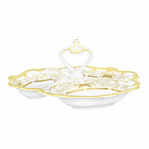 Менажница 31см."Симфония золотая"