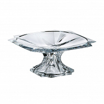 Ваза для фруктов-плоская н/н 33см "Метрополитан"