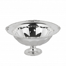Ваза для фруктов н/н 27см. Royal Family серебряная