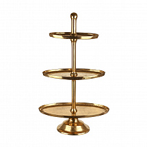 Горка алюминиевая 3-ярусная 60*30*98