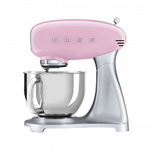 Планетарный миксер "Smeg", розовый, 800 Вт