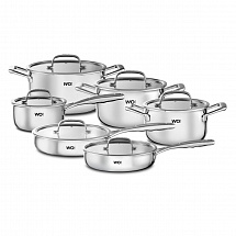 Набор кухонной посуды 6пред."Verona" стальной