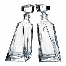 Штоф Crystalite Bohemia "Ловерс", 2 шт, 800 мл