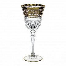 Бокал 280мл."Адажио Италия" золотой