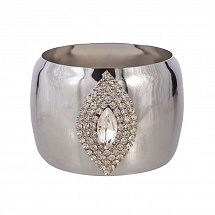 Кольцо для салфетки 5см. серебяное, Claret