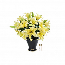 Ароматизированный букет 70см."Imperial Lilies" желтый Côte Noire