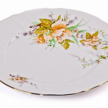 Тарелка 25см."Дикий лопух 23011"