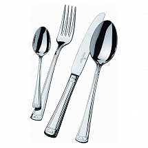 Набор столовых приборов на 6перс.24пред."Aradena" стальной