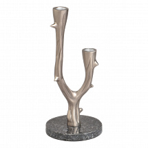 Подсвечник на 2 свечи 30см."Erika"