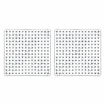 Набор квадратных тарелок 21см.2шт."Bossa Nova"