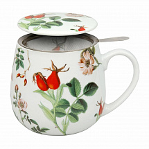 Набор для чая 400мл на 1перс.3пред."My favourite tea rose hip"