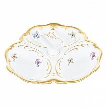 Менажница 19см."Мейсенский цветок"