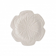 Тарелка Bordallo Pinheiro "Капуста", 26,5 см, бежевая