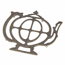 Подставка под горячее "Чайник", 18,5х20х2 см (цвет античный)