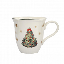 Кружка 380мл."Лошадка и елка"