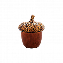 Емкость для хранения 350мл."Gudrun" коричневая