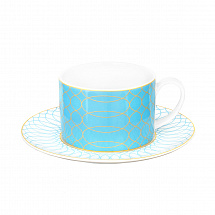 Набор для чая 200мл.на 6пер.12пред."Виктория 4315" Leander