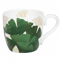 Кружка 425мл."Ginkgo" зелёная