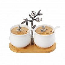 Набор для специй Graziа стальной гранат