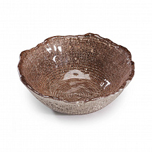 Салатник 20см."Diamanté" ореховый IVV