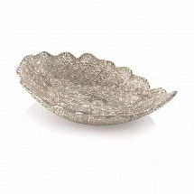 Салатник овальный 33х22см."Madagascar" песочный