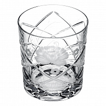 Набор стаканов 320мл.6шт."Роза"